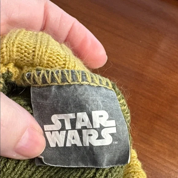 Star Wars Boba Fett Dog Sweater - Green and Yellow size small/medium - Picture 3 of 7